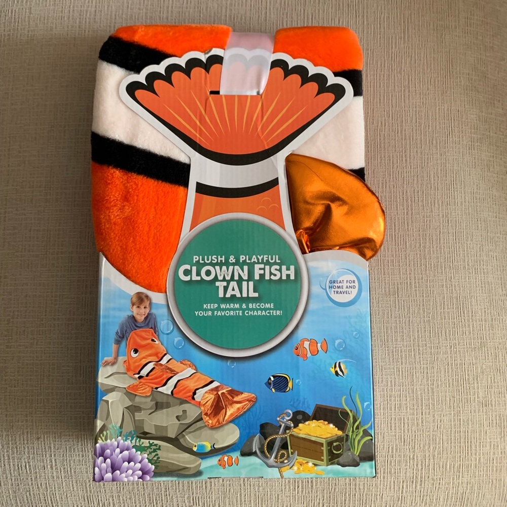 Plush & Playful Fish Tail Blanket